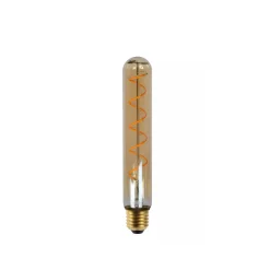 Led-Pærer E27 Sokkel>Lucide E27 Filament lyspære T32 20 cm 2200 Kelvin 5W Dimbar Amber