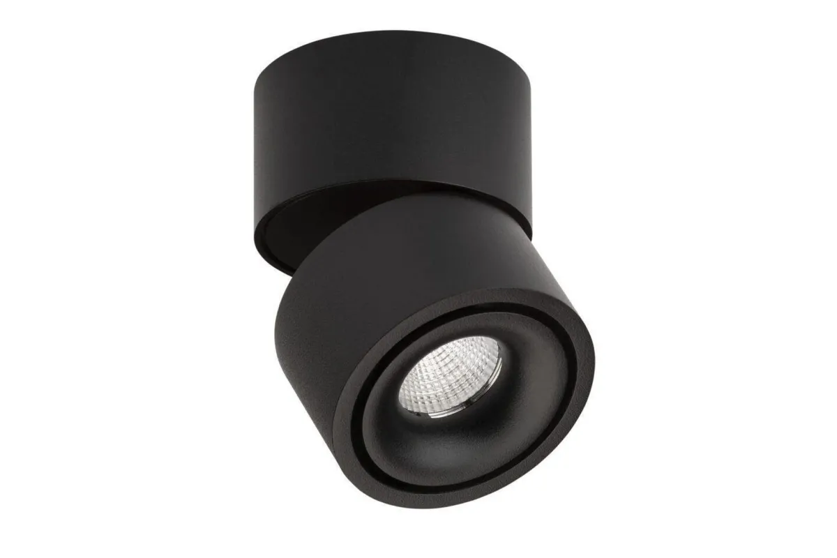 Kjøkkenbelysning Tak|Spotter & Skinner>Antidark Easy mini W75 takspot 1 lys 7W 2700K Dimbar Hull for ledning - Svart