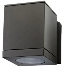 Lightup-Pris|Utelamper Med Opp/Ned Lys>Sg Armaturen As ECHO 1x4,5W LED 230V - Grafitt