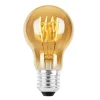 Led-Pærer E27 Sokkel>NorDesign Ecolux E27 Spiral filament 4W 2200K 60 mm dimbar - Amber