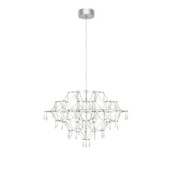 Kjøkkenbelysning Tak|Lysekroner>Marksløjd Efesos 80 Lysekrone Krom