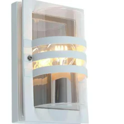 Utelamper - Veggskjold / Plafond>Eglo Ekeberg vegglampe - , liten Hvit