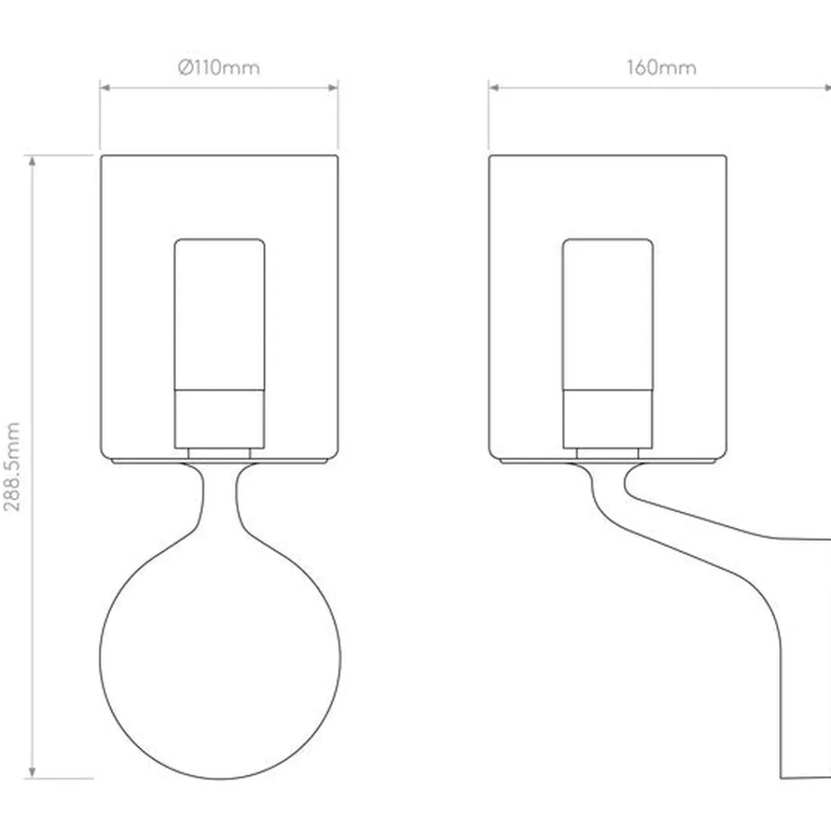 Baderomsbelysning Vegg>Astro Lighting Elena vegglampe IP44