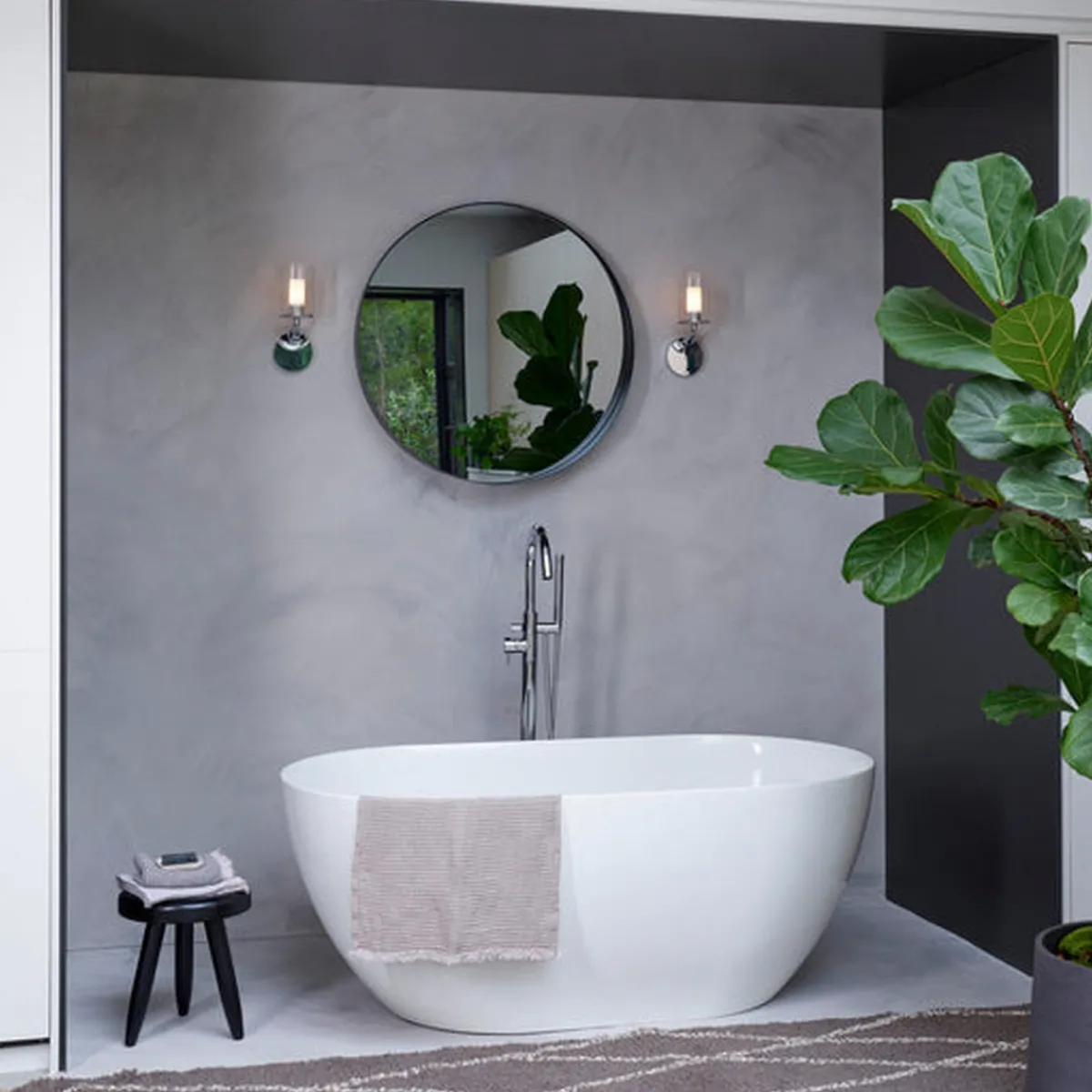 Baderomsbelysning Vegg>Astro Lighting Elena vegglampe IP44