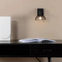 Interiørlamper>Venture Home Elsa justerbar vegglampe - Svart