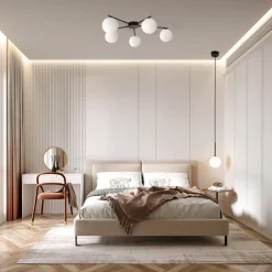 Kjøkkenbelysning Tak|Taklamper / Takplafonder>TK Lighting Elton taklampe 5-lys Svart