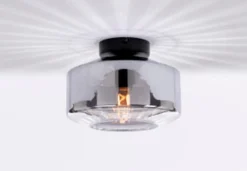 Kjøkkenbelysning Tak|Taklamper / Takplafonder>Ms - belysning Emilie taklampe 22 cm - farget Røyk