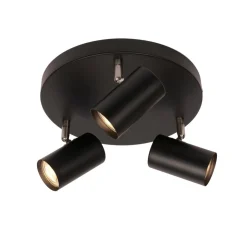 Kjøkkenbelysning Tak|Spotter & Skinner>Ms - belysning Era taklampe med 3 spotter - Svart