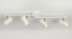 Kjøkkenbelysning Tak|Spotter & Skinner>Ms - belysning Era taklampe med 4 spotter - Hvit