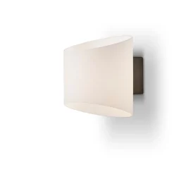 Vegglamper Med Opp/Ned Lys|Interiørlamper>Herstal Evoke Oval 18 cm vegglampe - Antrasittgrå/Hvit Grå / Hvit