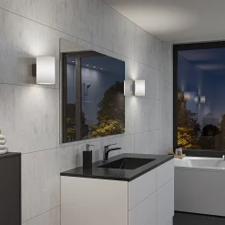 Baderomsbelysning Vegg>Belid Evoke vegglampe large IP44