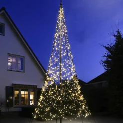 Juletrelys & Lysslynger|Julebelysning Til Flaggstang>Fairybell 6 flaggstang julebelysning - 1200 LEDlys - B-vare