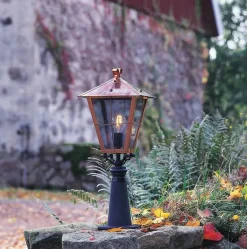 Portstolper>Konstsmide Fenix portstolpe Svart