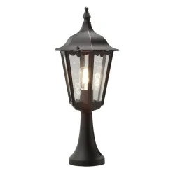 Portstolper>Konstsmide Firenze portstolpe 55 cm - Svart