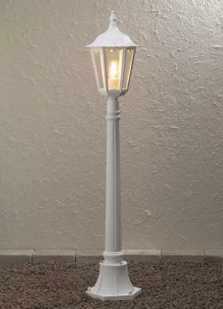 Lyktestolper>Konstsmide Firenze stolpe 120cm Hvit