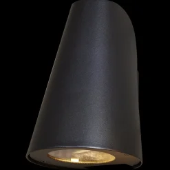 Utelamper Med Opp/Ned Lys>Ms - belysning Firenze vegglampe utendørs GU10 IP44 - Svart