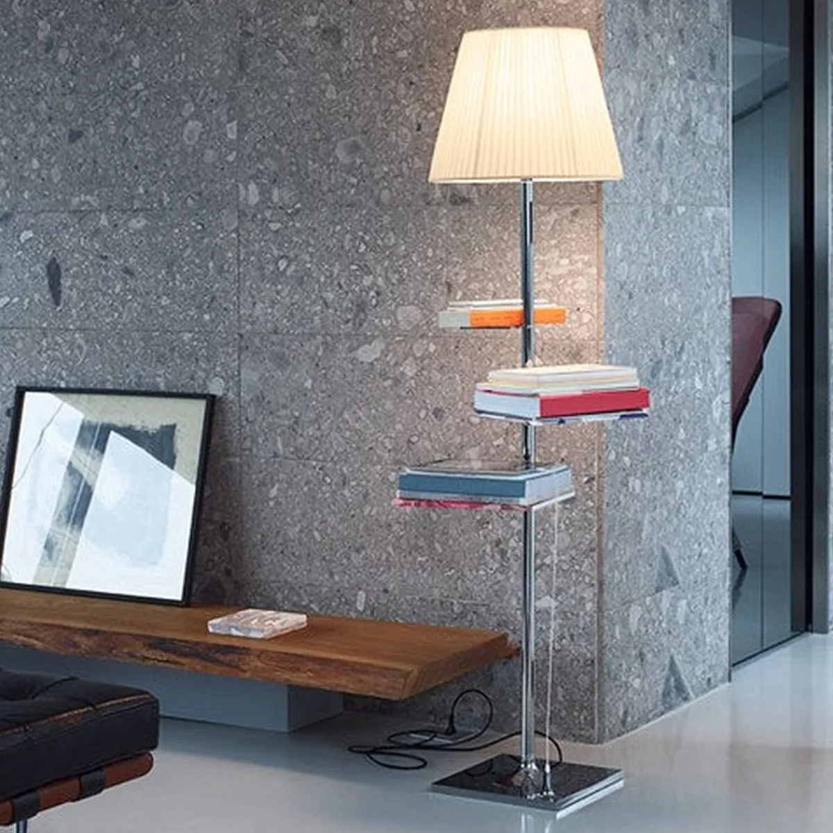 Interiørlamper Gulv|Leselamper Gulv>Flos Bibliotheque Nationale gulvlampe