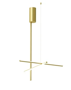 Kjøkkenbelysning Tak|Takpendler>Flos Coordinates C1 taklampe Messing