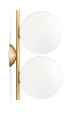Lightup-Pris|Interiørlamper>Flos IC Lights C/W1 dobbel vegglampe