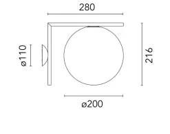 Utelamper - Veggskjold / Plafond><noscript><img width=