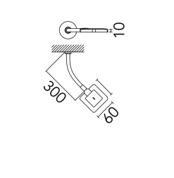 Leselamper>Flos Minikelvin Flex - ekstern strømtilkobling