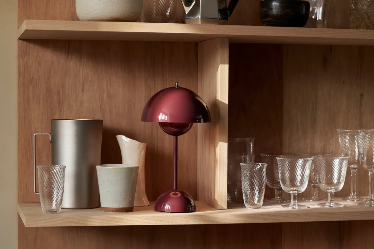 Lightup-Pris|Barneromsbelysning>&Tradition Flowerpot VP9 bærbar bordlampe