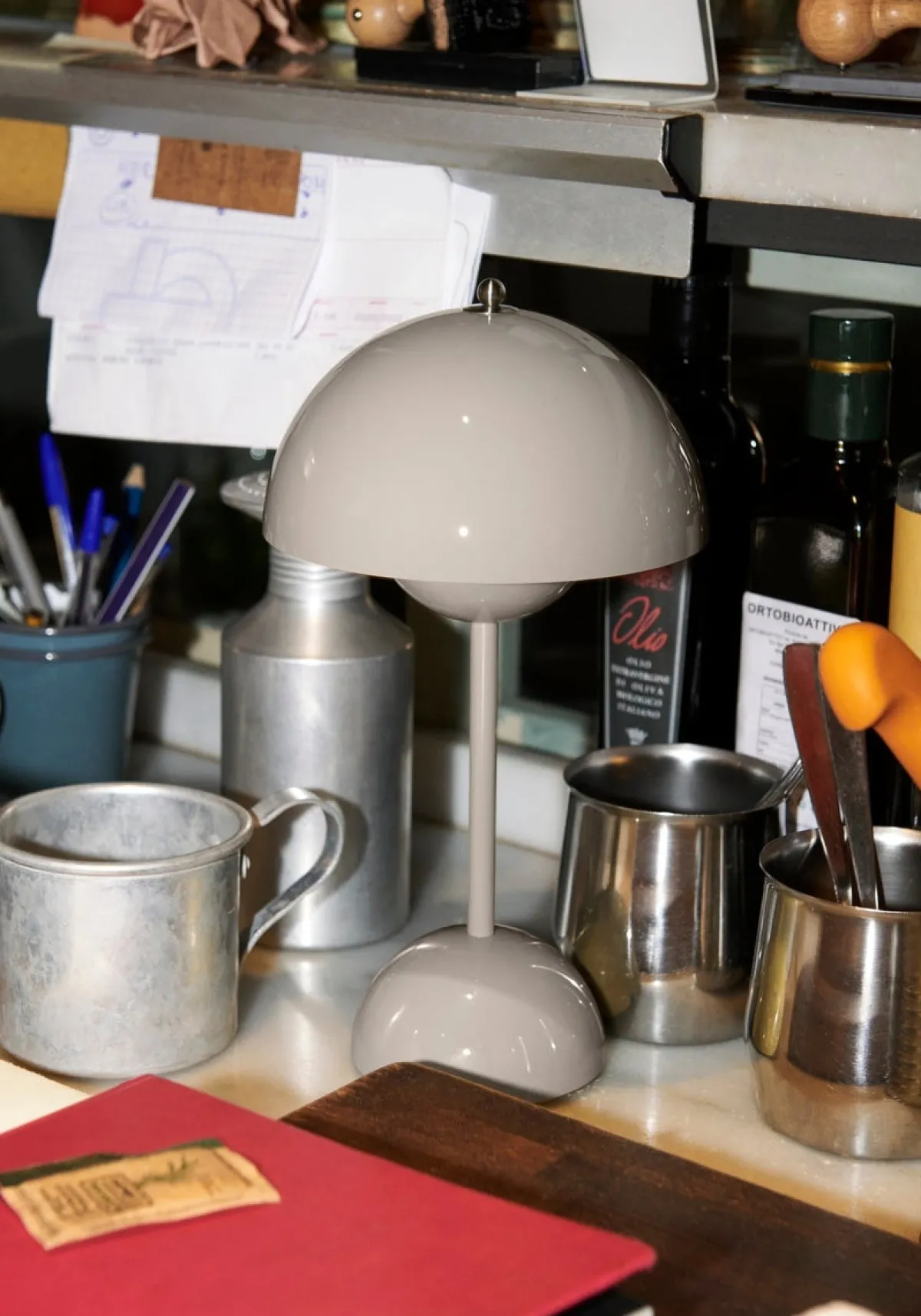 Lightup-Pris|Barneromsbelysning>&Tradition Flowerpot VP9 bærbar bordlampe