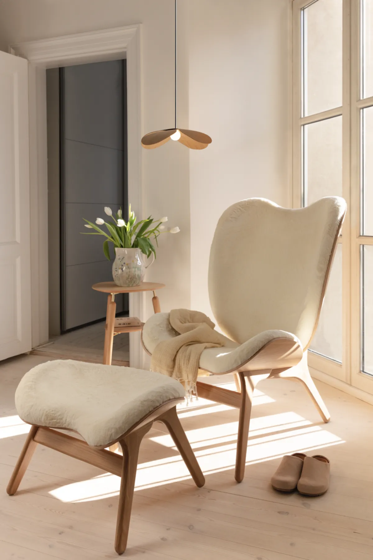 Lampeskjermer|Kjøkkenbelysning Tak>Umage Forget Me Not medium lampeskjerm