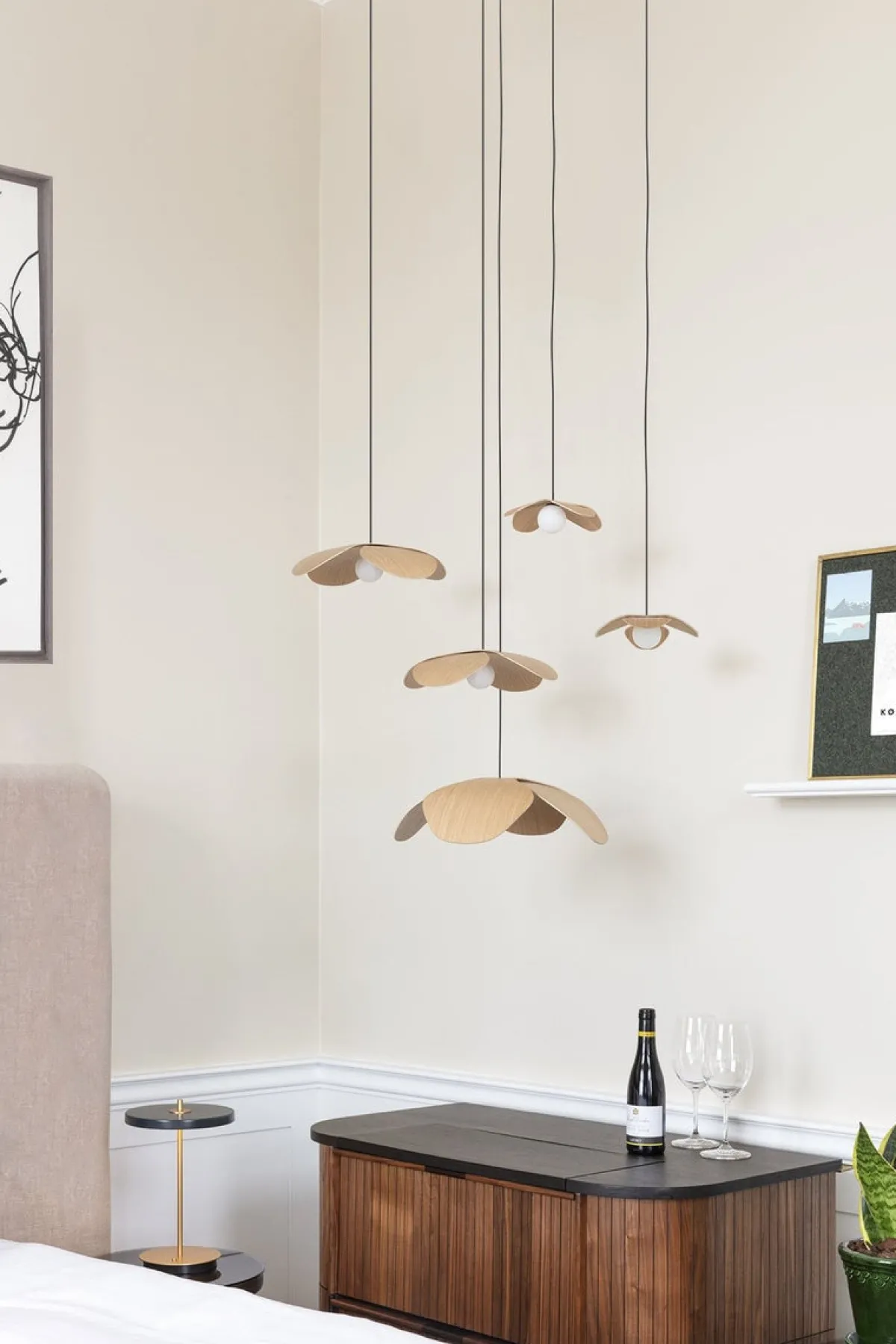 Lampeskjermer|Kjøkkenbelysning Tak>Umage Forget Me Not medium lampeskjerm