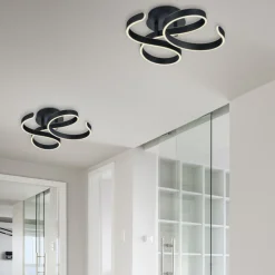 Kjøkkenbelysning Tak|Taklamper / Takplafonder>Trio Lighting Francis taklampe - Antrasitt