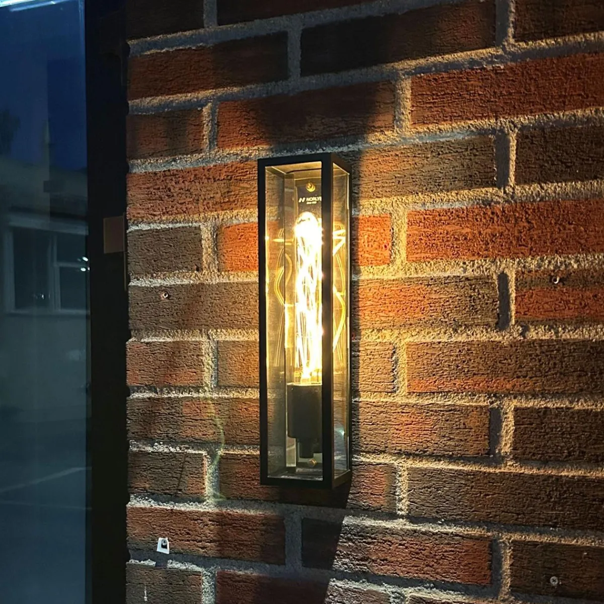 Utelamper - Klassiske Vegglamper>Norlys Freja vegglampe Svart