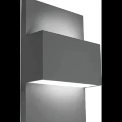 Lightup-Pris|Utelamper Med Opp/Ned Lys>Norlys Geneve 1874 E27 Grafitt