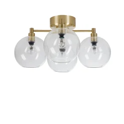 Kjøkkenbelysning Tak|Baderomsbelysning Tak>Belid Gloria plafond 4 lys - Messing