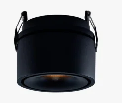 Kjøkkenbelysning Tak|Spotter & Skinner>NorDesign Glow 82 spot for innfelling - Svart