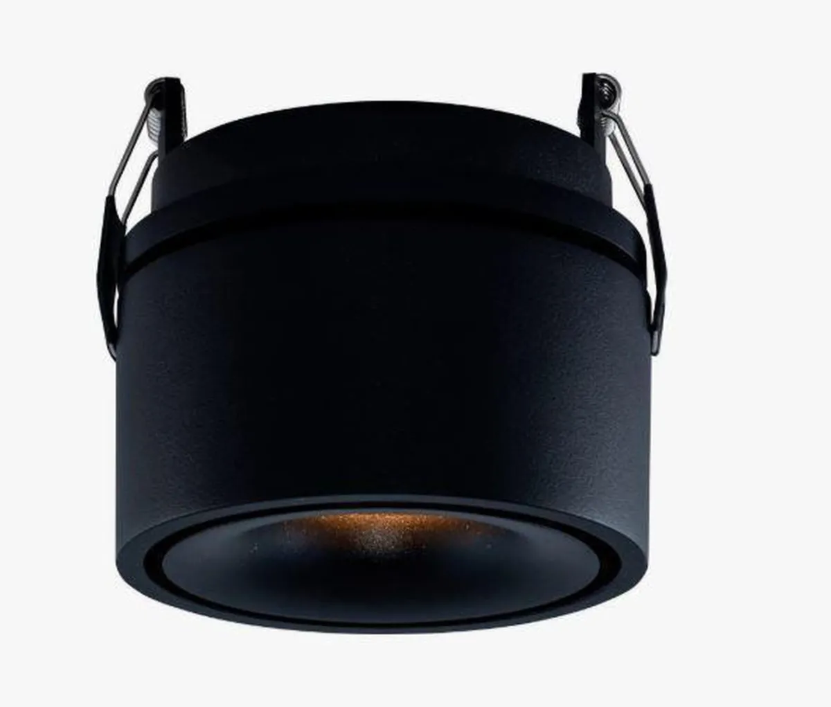 Kjøkkenbelysning Tak|Spotter & Skinner>NorDesign Glow 82 spot for innfelling - Svart