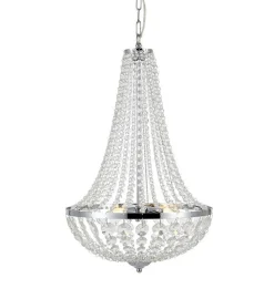 Kjøkkenbelysning Tak|Baderomsbelysning Tak>Marksløjd Gransø lyskrone 40cm IP44 - - Krom