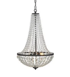 Kjøkkenbelysning Tak|Lysekroner>Marksløjd Gränsö lysekrone 2l - Svart/klar - Svart / Klar