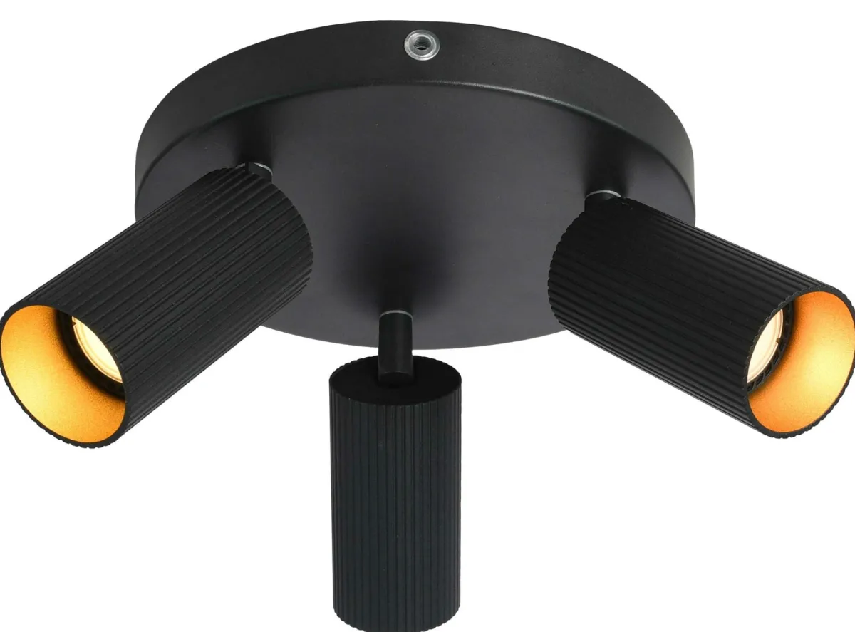 Kjøkkenbelysning Tak|Spotter & Skinner>NorDesign Grooves K3 rund takspot