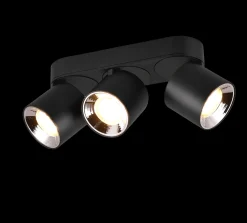 Kjøkkenbelysning Tak|Spotter & Skinner>Trio Lighting Guayana takspot 3-lys GU10 - Kan felles inn i tak