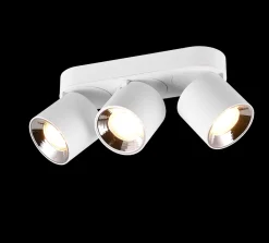 Kjøkkenbelysning Tak|Spotter & Skinner>Trio Lighting Guayana takspot 3-lys GU10 - Kan felles inn i tak