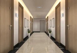 Vegglamper Med Opp/Ned Lys>Nowodvorski Haga vegglampe opp/ned lys - Hvit