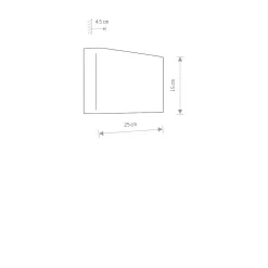 Vegglamper Med Opp/Ned Lys><noscript><img width=