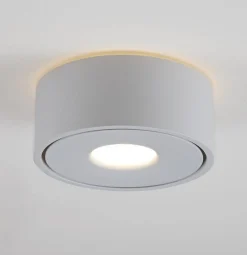 Kjøkkenbelysning Tak|Spotter & Skinner>NorDesign Halo 105 utenpåliggende downlight 8,9W Dimbar - Hvit