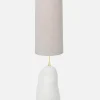 Interiørlamper Gulv>Ferm Living Hebe Gulvlampe Hvit/Natur