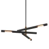 Kjøkkenbelysning Tak|Taklamper / Takplafonder>Hudson Valley Hendrix taklampe - Bronse - Ø112cm