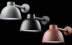 Utelamper Med Opp/Ned Lys>Sg Armaturen As Herning mini vegglampe utendørs IP65 8/17W 3000/4000K Dimbar