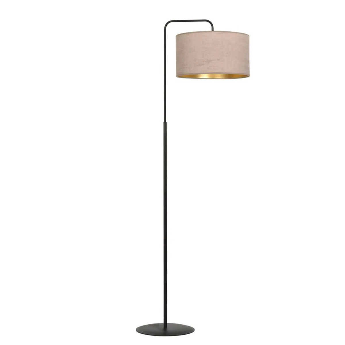 Interiørlamper Gulv>Emibig Hilde gulvlampe - /Gullfarget Rosa