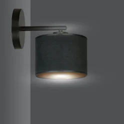 Interiørlamper>Emibig Hilde vegglampe - Sort/Gullfarget Sort / Gull