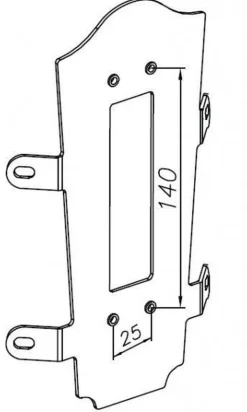 Lightup-Pris|Utelamper - Klassiske Vegglamper>Norlys Hjørnefeste art 152 - Hvit -