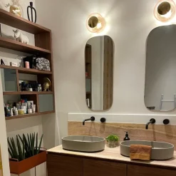 Kjøkkenbelysning Tak|Interiørlamper>EBB & FLOW Horizon taklampe/vegglampe L Golden Smoke/gull Gull / Røyk